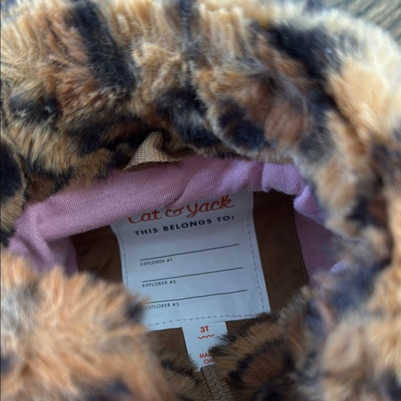 Leopard Print Faux Fur Jacket - Picture 2 of 5